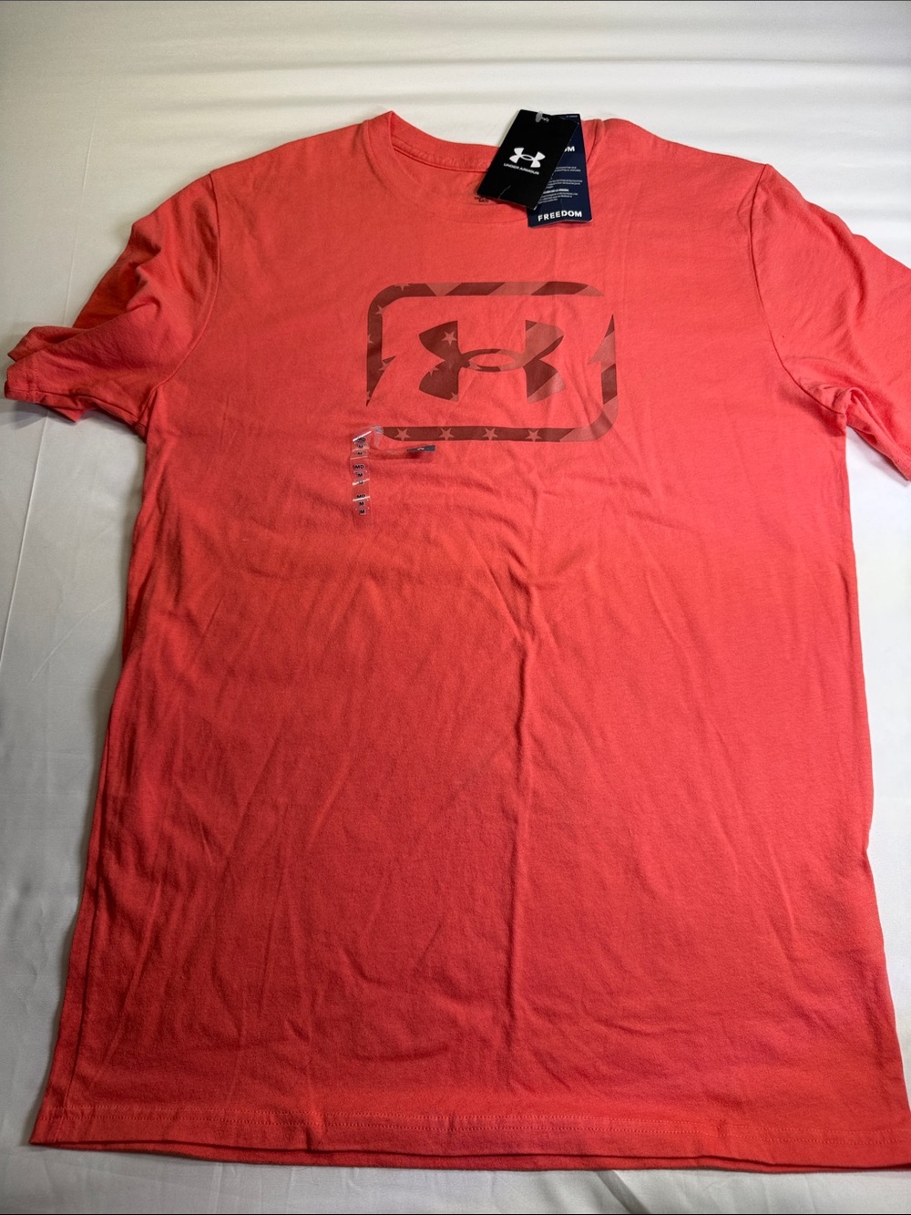 Under Armour Women's Coral T Shirt size medium new with tags
